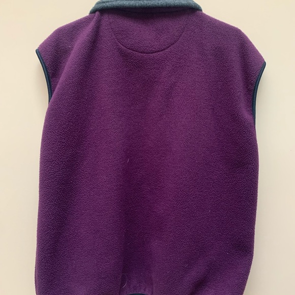 Men’s Purple Zip-up Vest - Picture 4 of 7